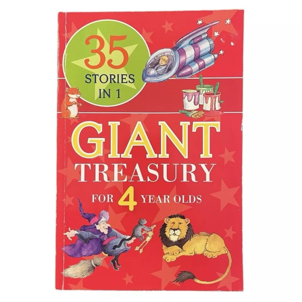 Giant Treasury For 4 Year Olds 35 Stories Parragon 2010